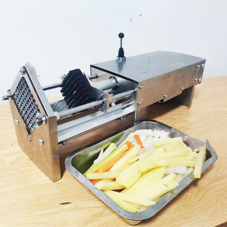Commerical Automatic Professional Electrical Cucumber carrot Potato Cutting  Machine Electric French Fries Cutter